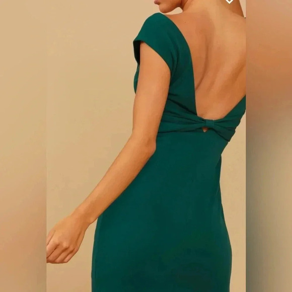 Altar'd State Forest Cassava Luxe Crepe Dress NWT - Picture 2 of 7